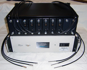 Photo of multichannel sensor rack